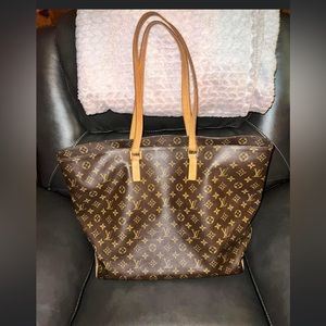 Large Authentic LV bag- can be used as a weekender bag.